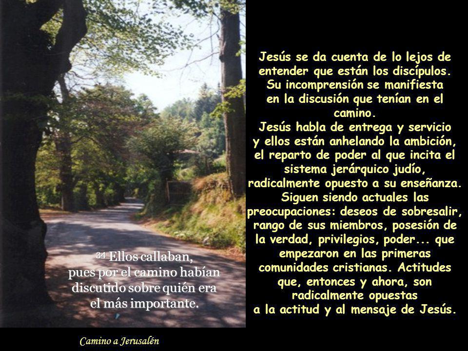 Jesús se da cuenta de lo lejos de entender que están los discípulos