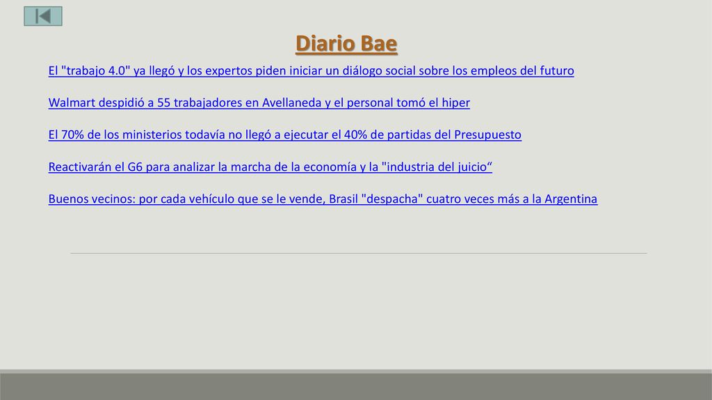 Diario Bae El trabajo 4.0 ya llegó y los expertos piden iniciar un diálogo social sobre los empleos del futuro.