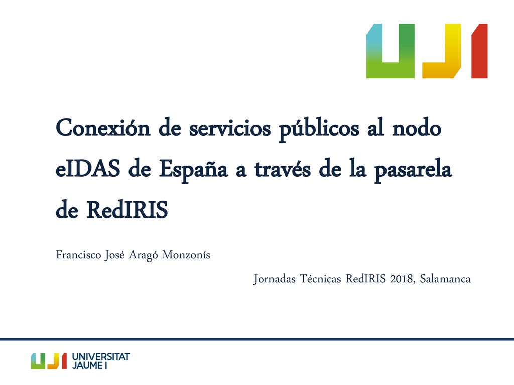 Conexión de servicios públicos al nodo eIDAS de España a través de la pasarela de RedIRIS