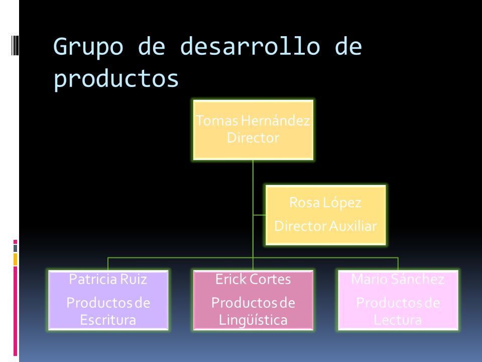 Grupo de desarrollo de productos