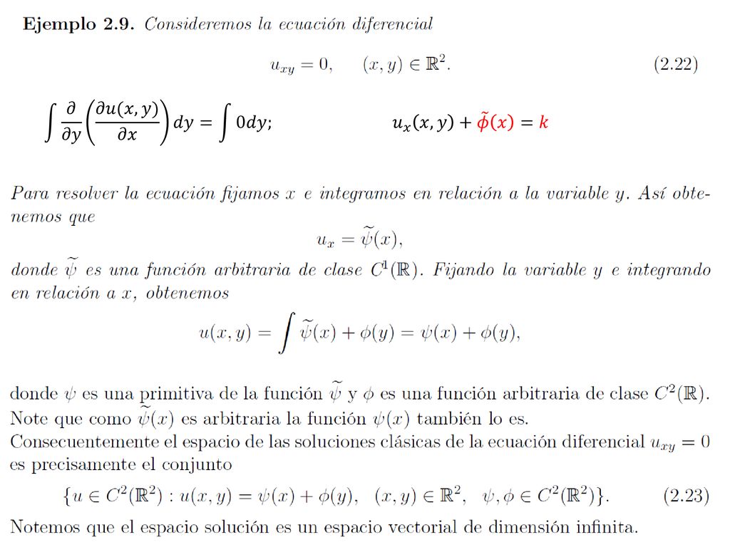 𝜕 𝜕𝑦 𝜕𝑢(𝑥,𝑦) 𝜕𝑥 𝑑𝑦= 0𝑑𝑦; 𝑢 𝑥 𝑥,𝑦 + 𝜙 𝑥 =𝑘