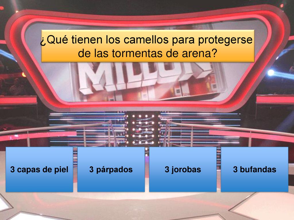 ¿Qué tienen los camellos para protegerse de las tormentas de arena