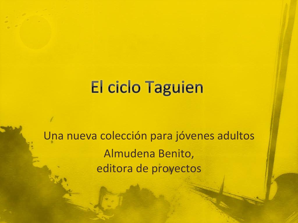 El ciclo Taguien Una nueva colección para jóvenes adultos