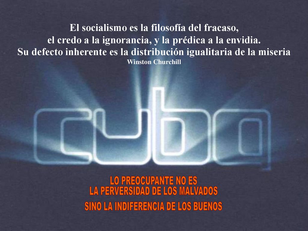 Su defecto inherente es la distribución igualitaria de la miseria