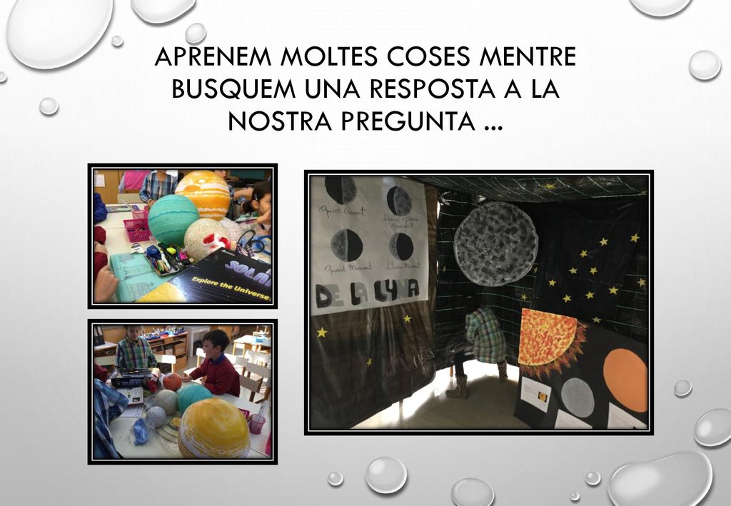 Aprenem moltes coses mentre busquem una resposta a la nostra pregunta ...