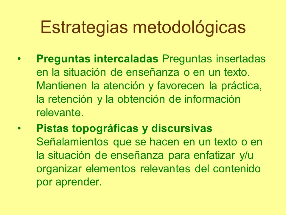 Estrategias metodológicas - ppt video online descargar