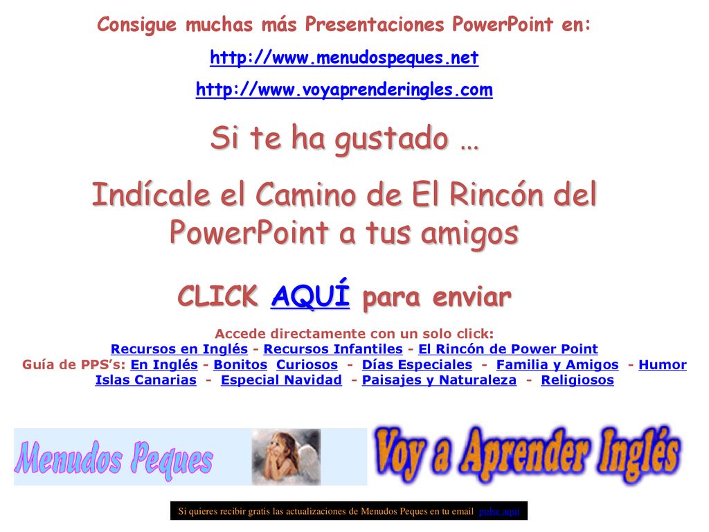 Indícale el Camino de El Rincón del PowerPoint a tus amigos