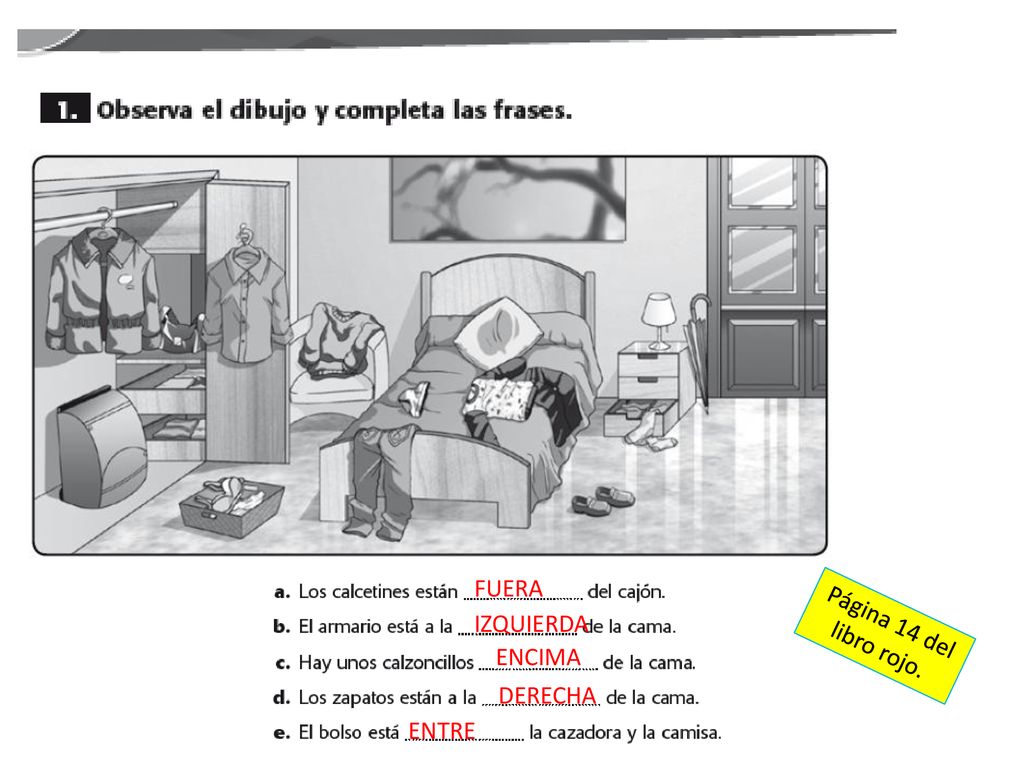 FUERA IZQUIERDA Página 14 del libro rojo. ENCIMA DERECHA ENTRE