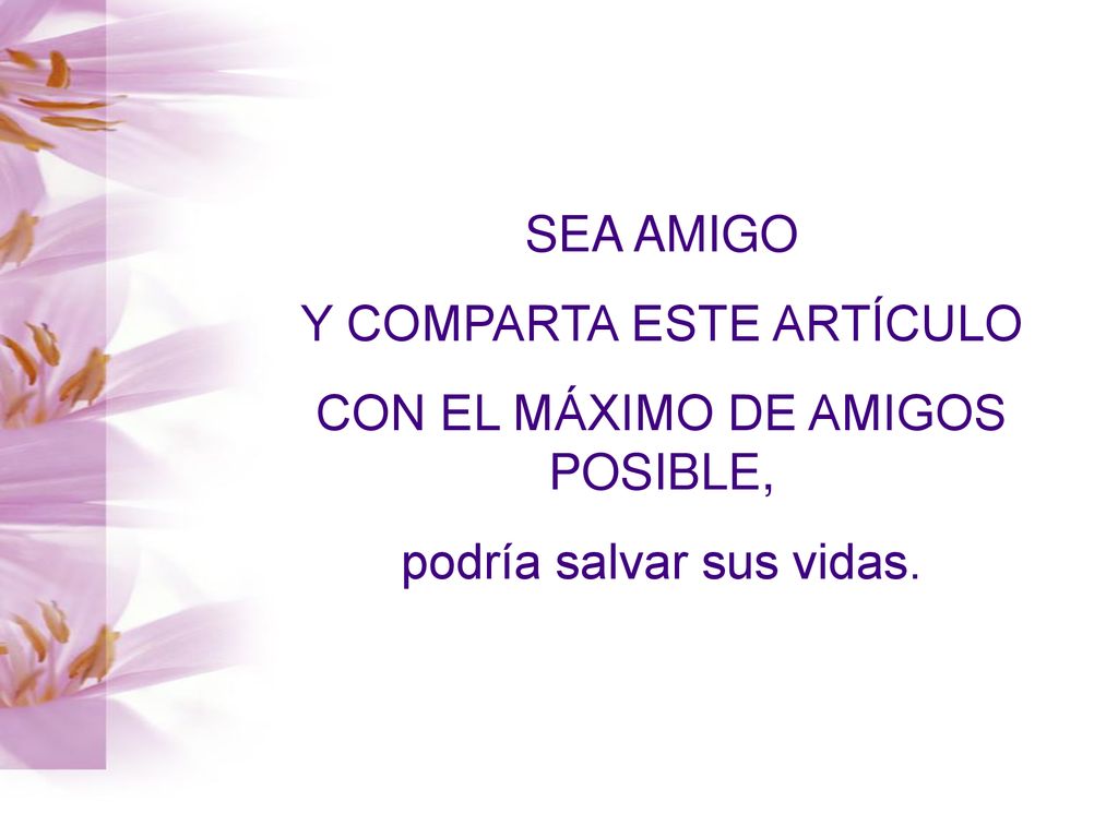 Y COMPARTA ESTE ARTÍCULO CON EL MÁXIMO DE AMIGOS POSIBLE,
