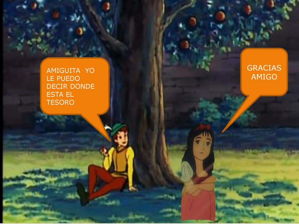 GRACIAS AMIGO AMIGUITA YO LE PUEDO DECIR DONDE ESTA EL TESORO