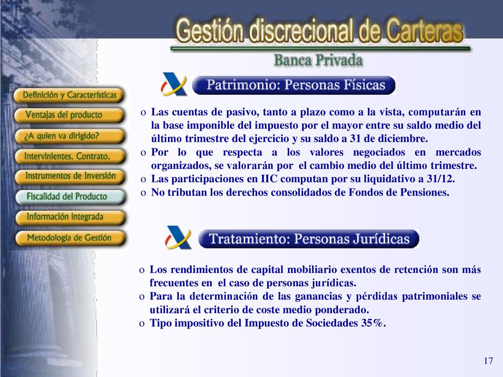 Las participaciones en IIC computan por su liquidativo a 31/12.