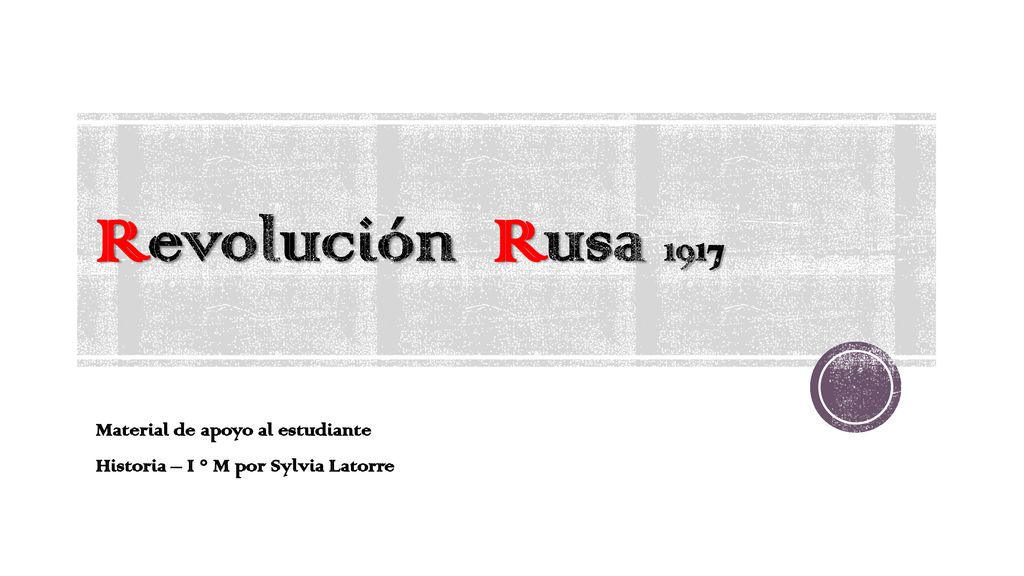 Material de apoyo al estudiante Historia – I ° M por Sylvia Latorre