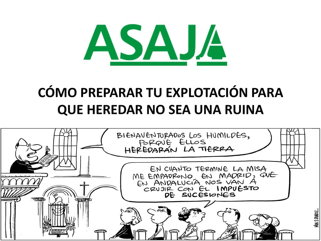 Cómo preparar tu explotación para que heredar no sea una ruina