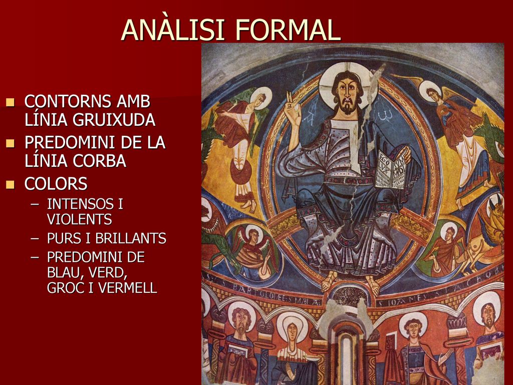 ANÀLISI FORMAL CONTORNS AMB LÍNIA GRUIXUDA PREDOMINI DE LA LÍNIA CORBA
