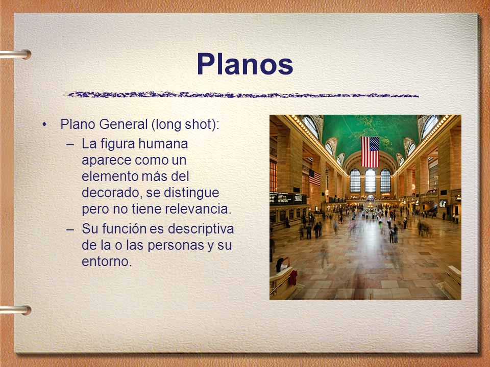 Planos Plano General (long shot):