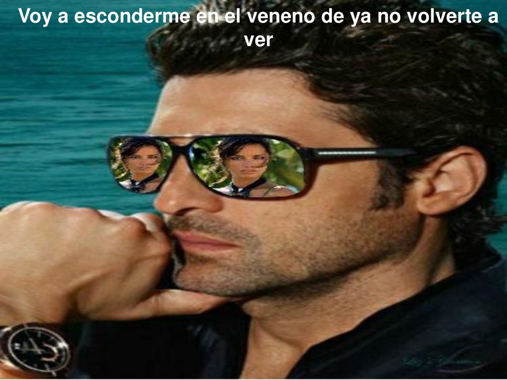 Voy a esconderme en el veneno de ya no volverte a ver
