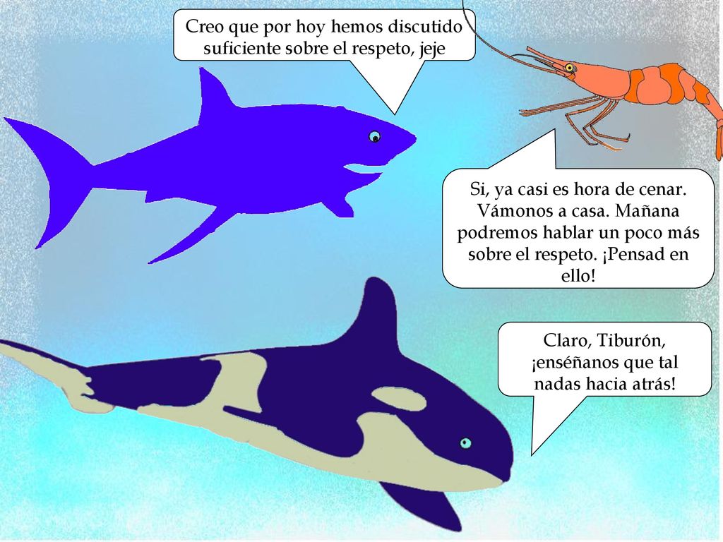 Creo que por hoy hemos discutido suficiente sobre el respeto, jeje