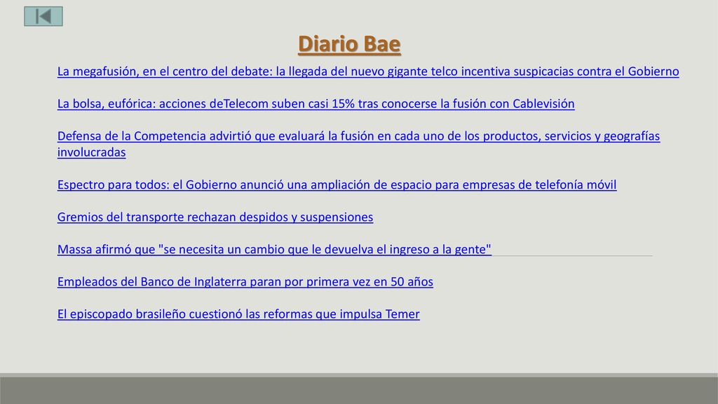 Diario Bae La megafusión, en el centro del debate: la llegada del nuevo gigante telco incentiva suspicacias contra el Gobierno.