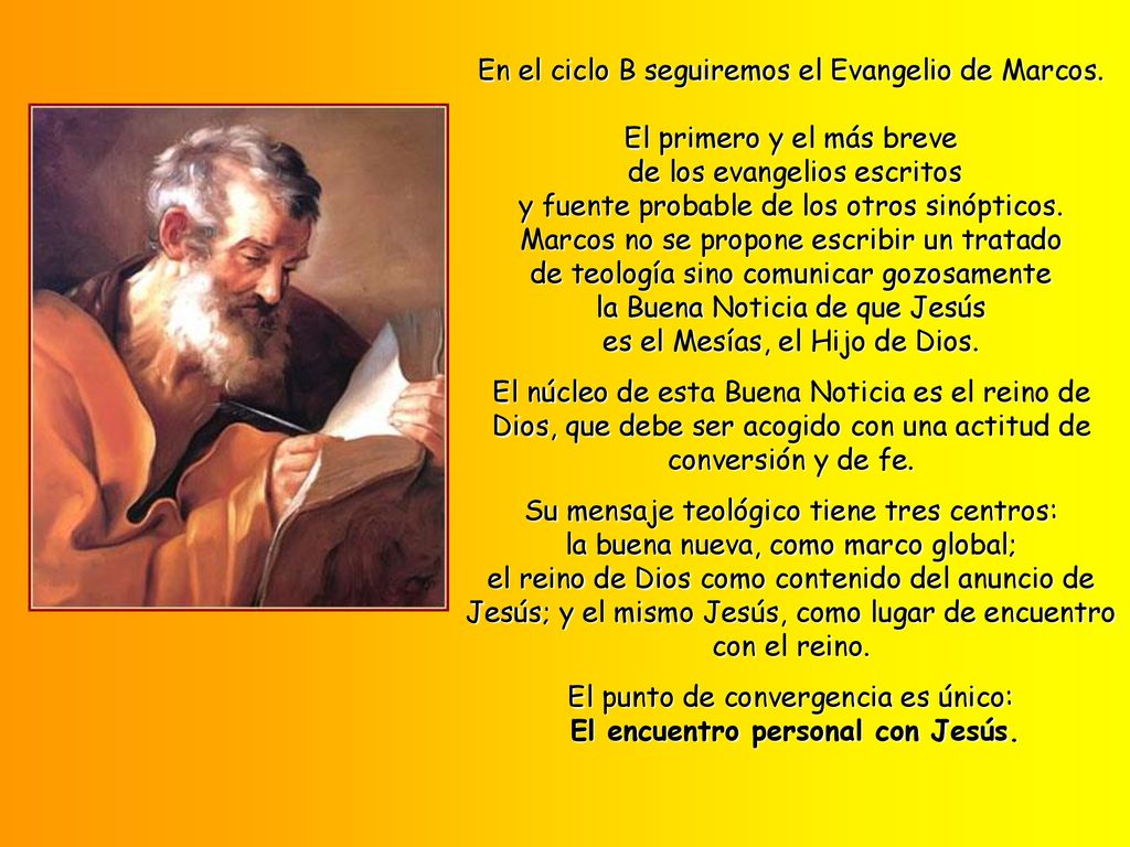 El punto de convergencia es único: El encuentro personal con Jesús.