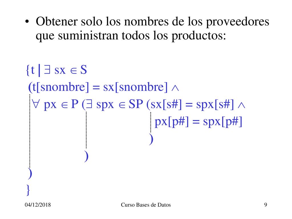 (t[snombre] = sx[snombre] Ù  px Î P ($ spx Î SP (sx[s#] = spx[s#] Ù