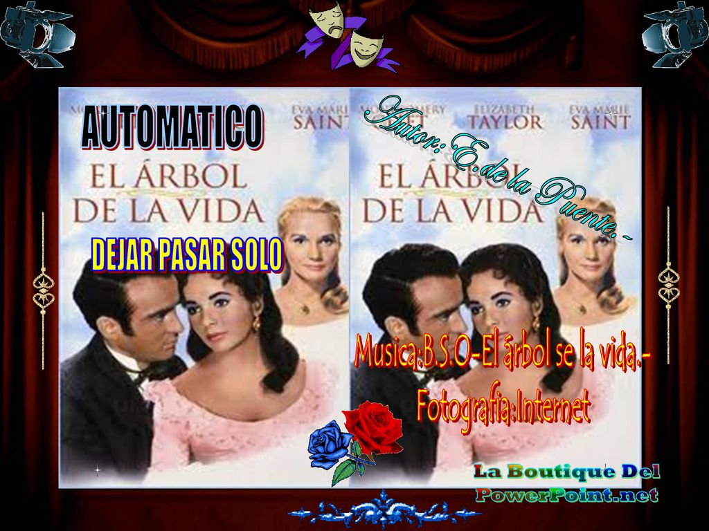 Musica:B.S.O-El árbol se la vida.- La Boutique Del PowerPoint.net