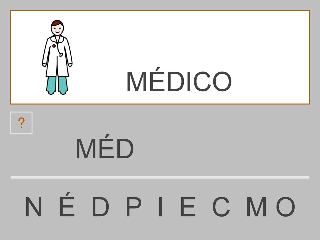MÉDICO MÉD N É D P I E C M O