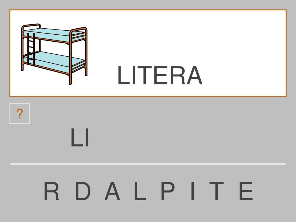 LITERA LI R D A L P I T E