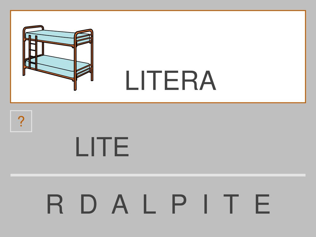 LITERA LITE R D A L P I T E