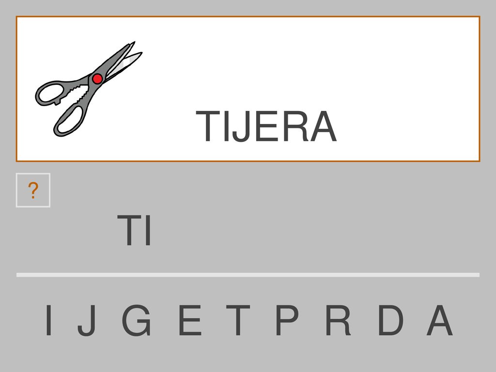 TIJERA TI I J G E T P R D A