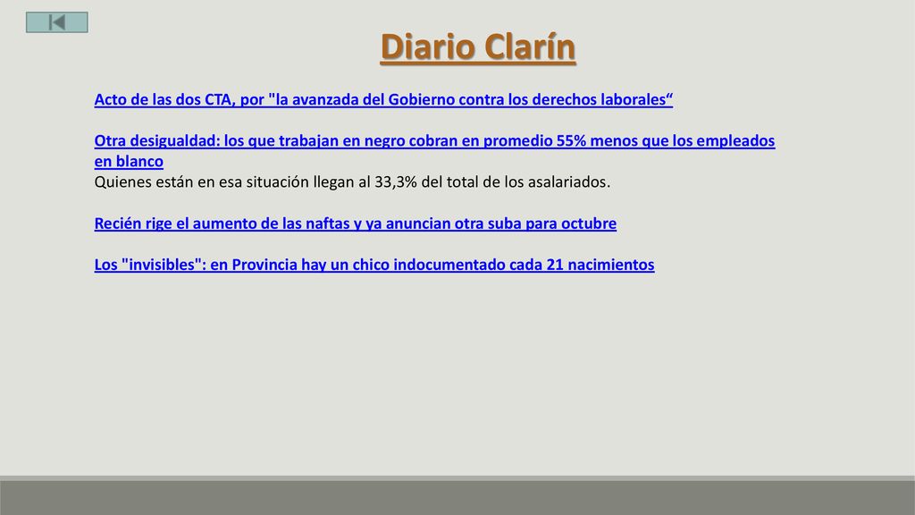 Diario Clarín Acto de las dos CTA, por la avanzada del Gobierno contra los derechos laborales