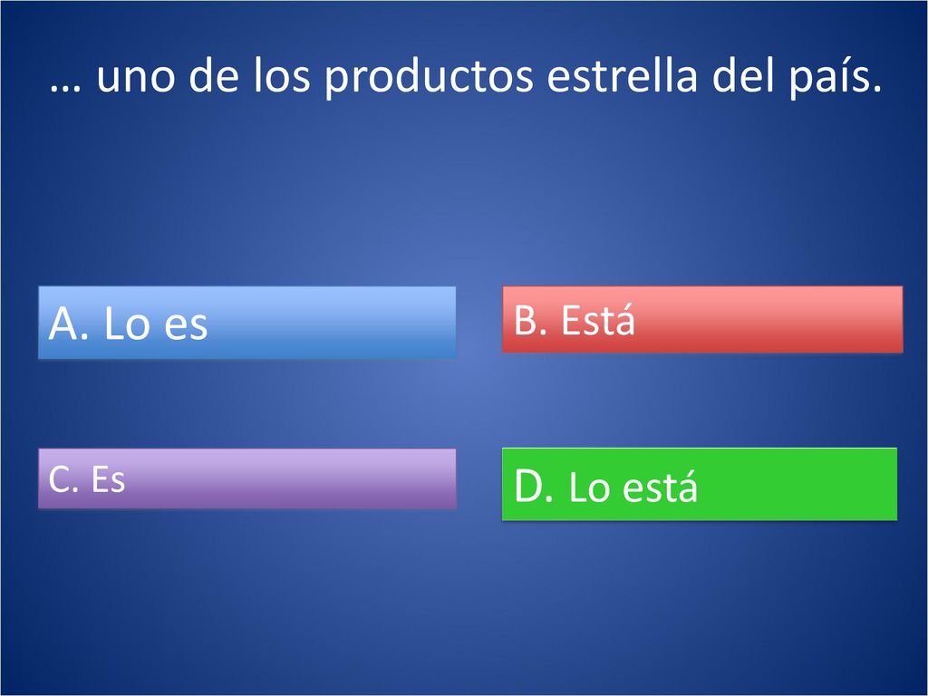 … uno de los productos estrella del país.
