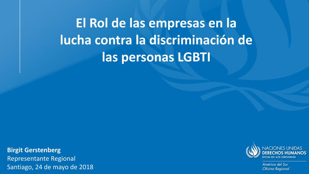 El Rol de las empresas en la lucha contra la discriminación de las personas LGBTI
