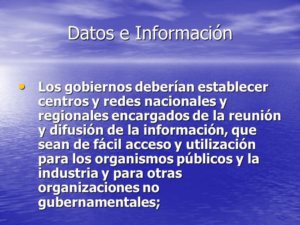 Datos e Información
