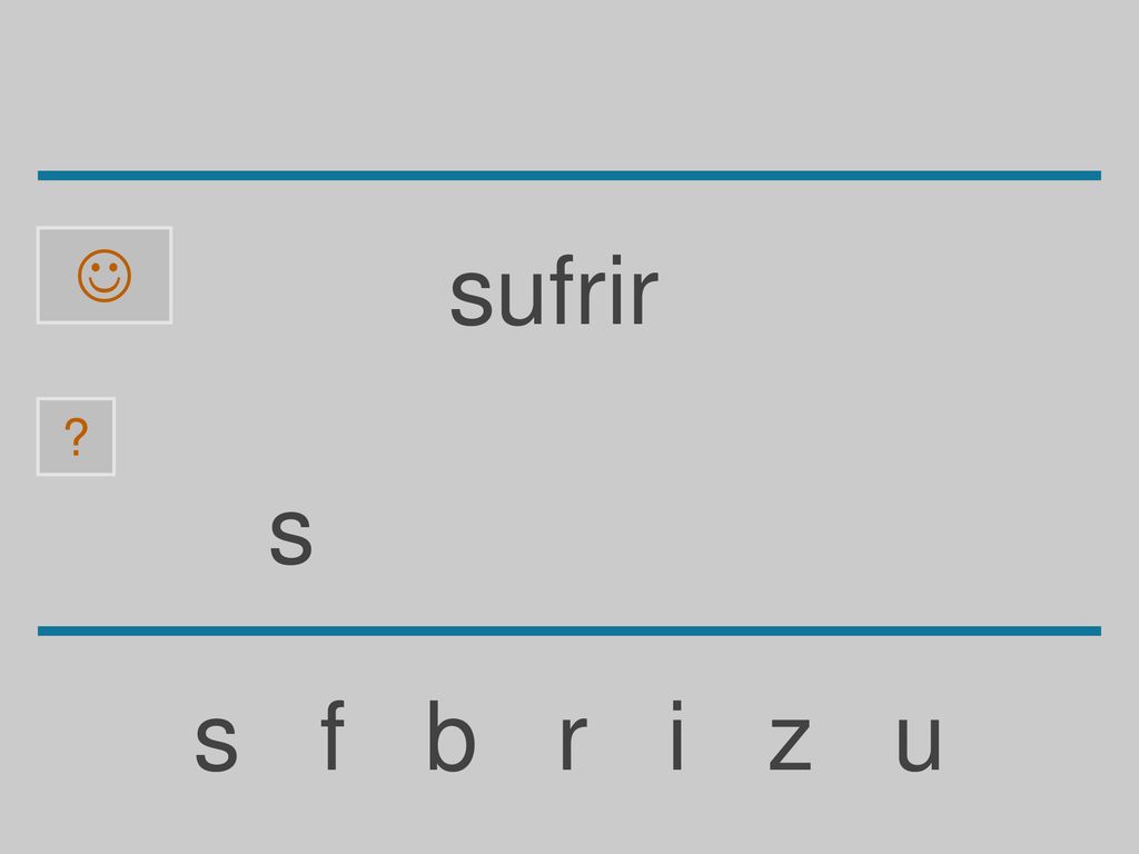  sufrir s s f b r i z u