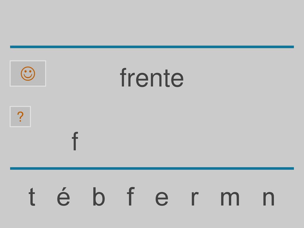  frente f t é b f e r m n