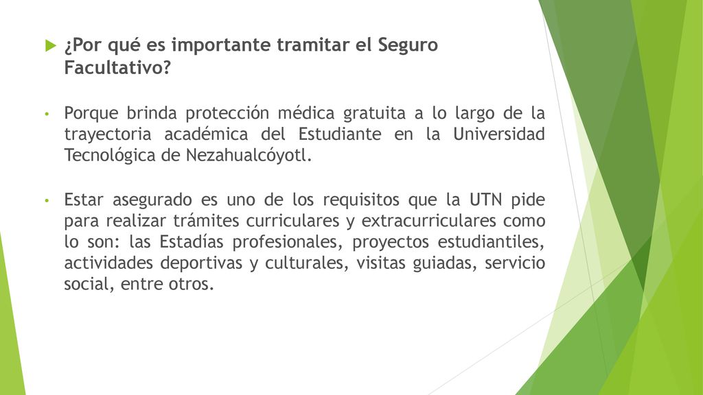 ¿Por qué es importante tramitar el Seguro Facultativo