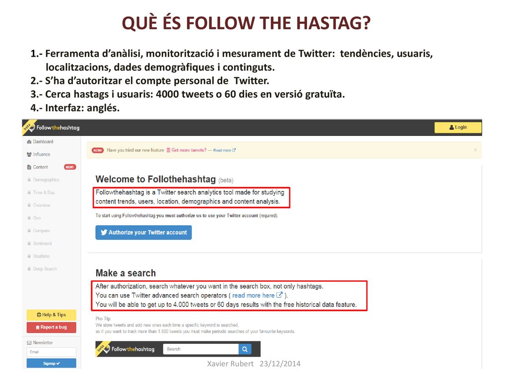 QUÈ ÉS FOLLOW THE HASTAG. 1