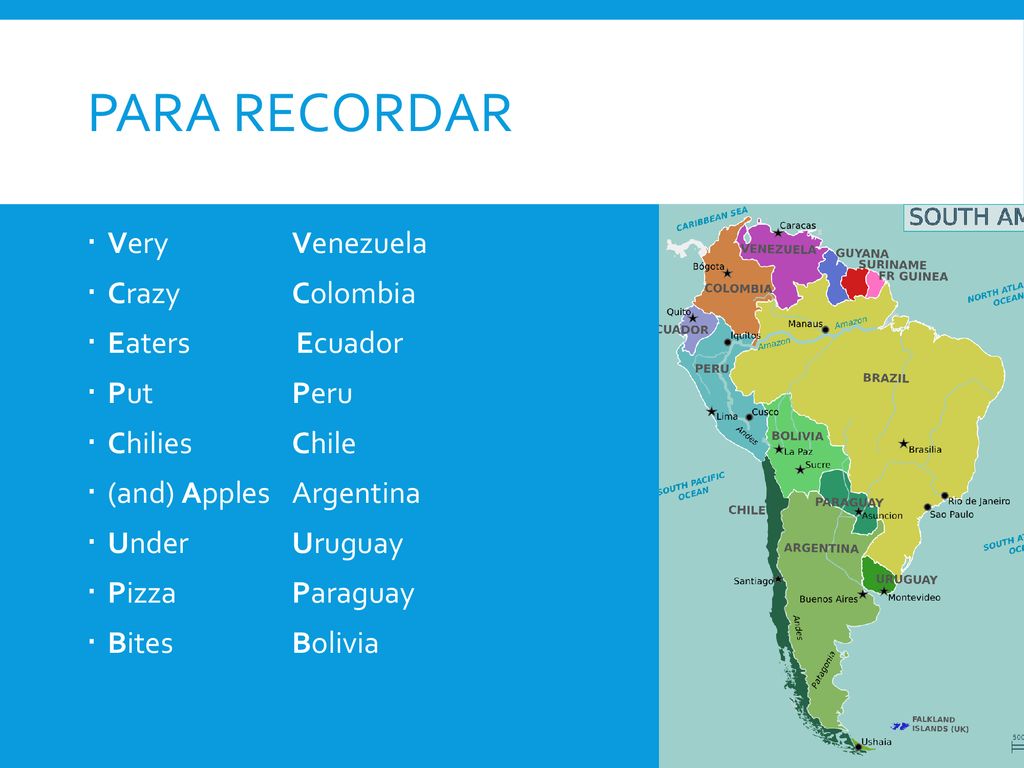 Para Recordar Very Venezuela Crazy Colombia Eaters Ecuador Put Peru
