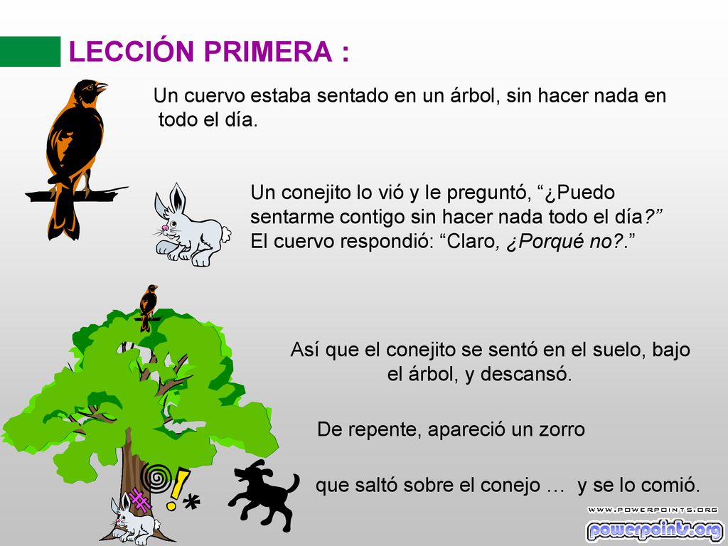 Así que el conejito se sentó en el suelo, bajo el árbol, y descansó.