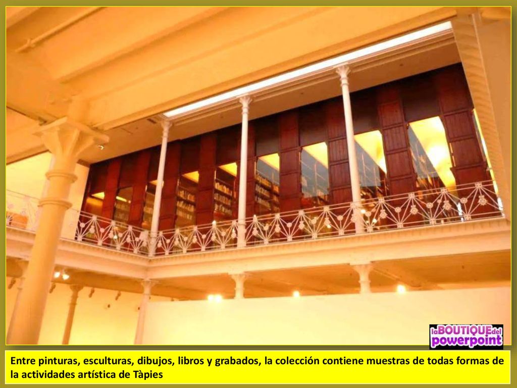 Entre pinturas, esculturas, dibujos, libros y grabados, la colección contiene muestras de todas formas de la actividades artística de Tàpies