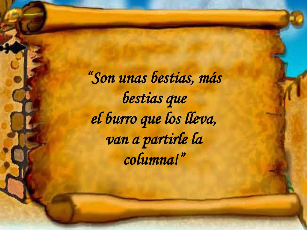 Son unas bestias, más bestias que van a partirle la columna!