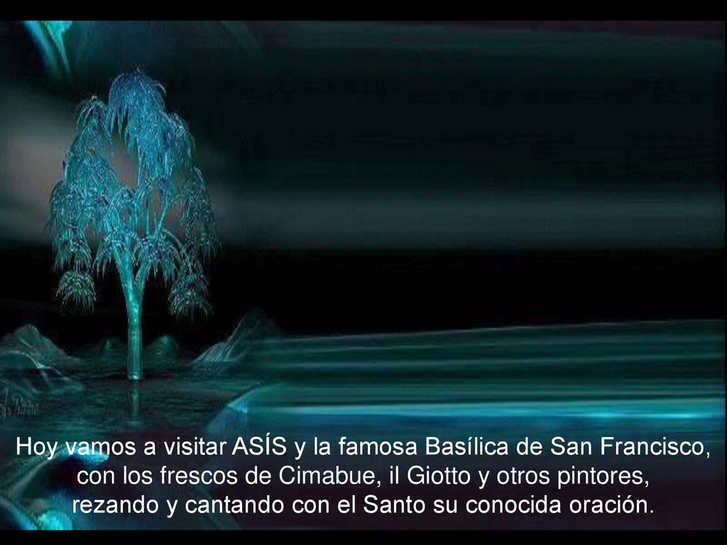 Hoy vamos a visitar ASÍS y la famosa Basílica de San Francisco,