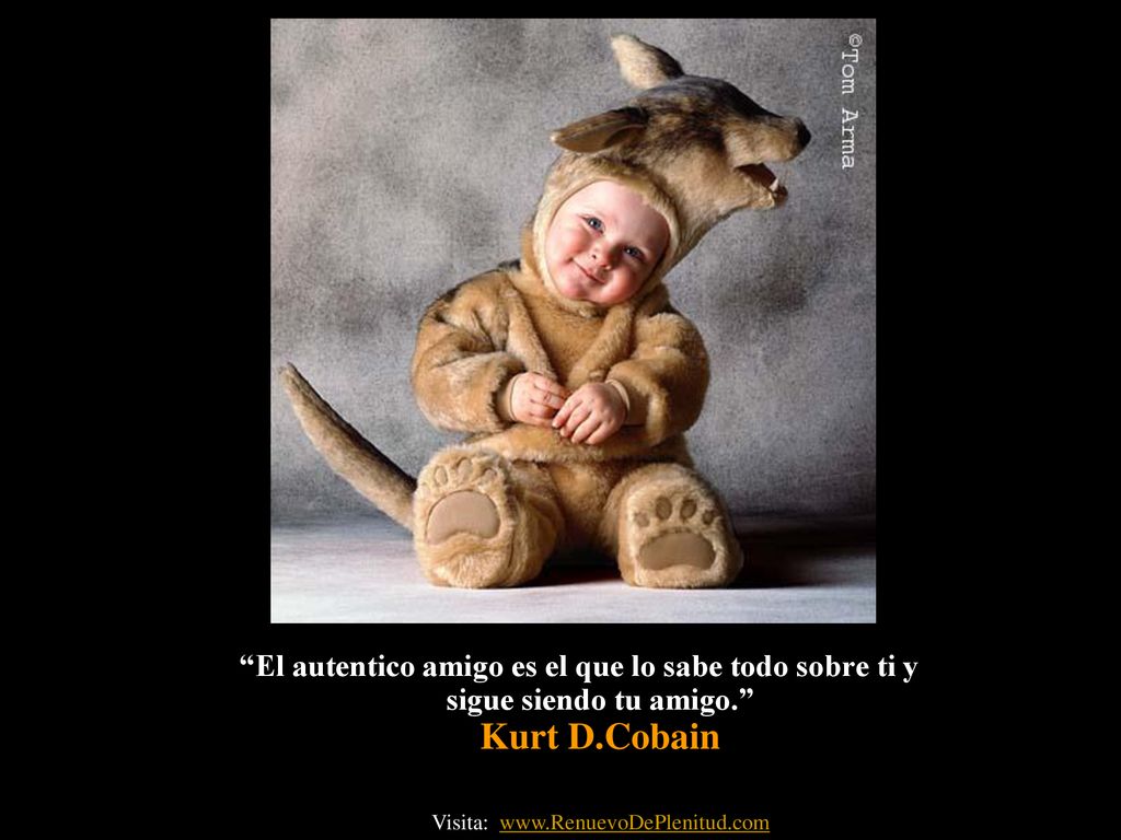 El autentico amigo es el que lo sabe todo sobre ti y sigue siendo tu amigo. Kurt D.Cobain