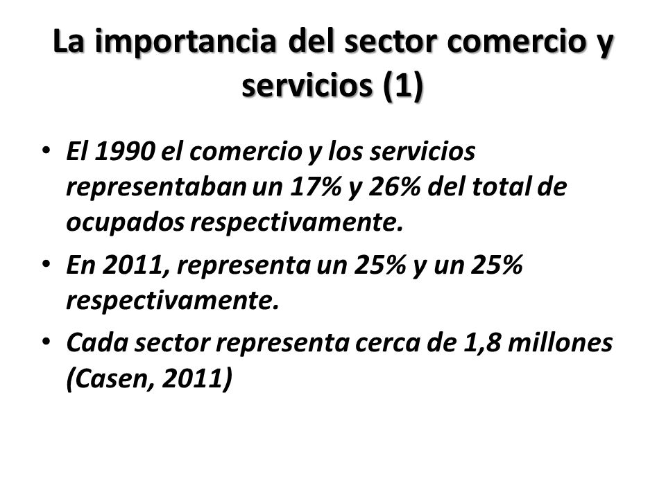 La importancia del sector comercio y servicios (1)