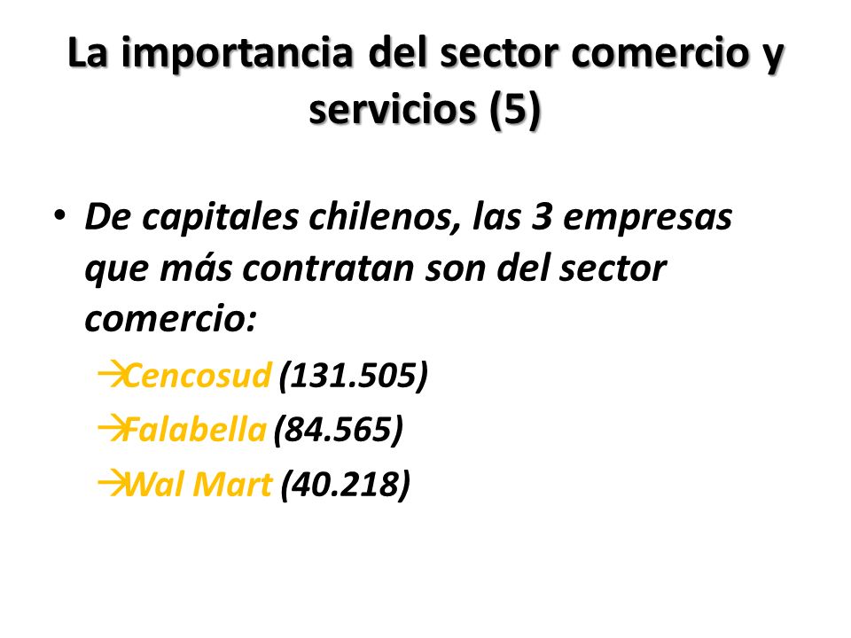La importancia del sector comercio y servicios (5)