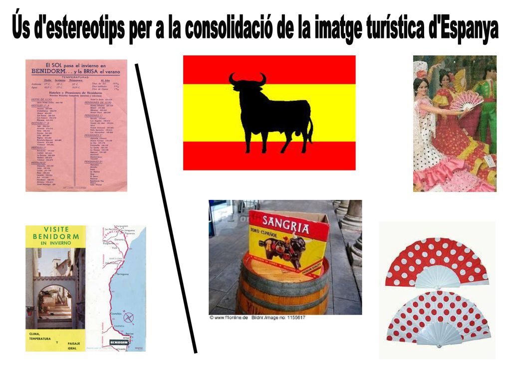 Ús d estereotips per a la consolidació de la imatge turística d Espanya