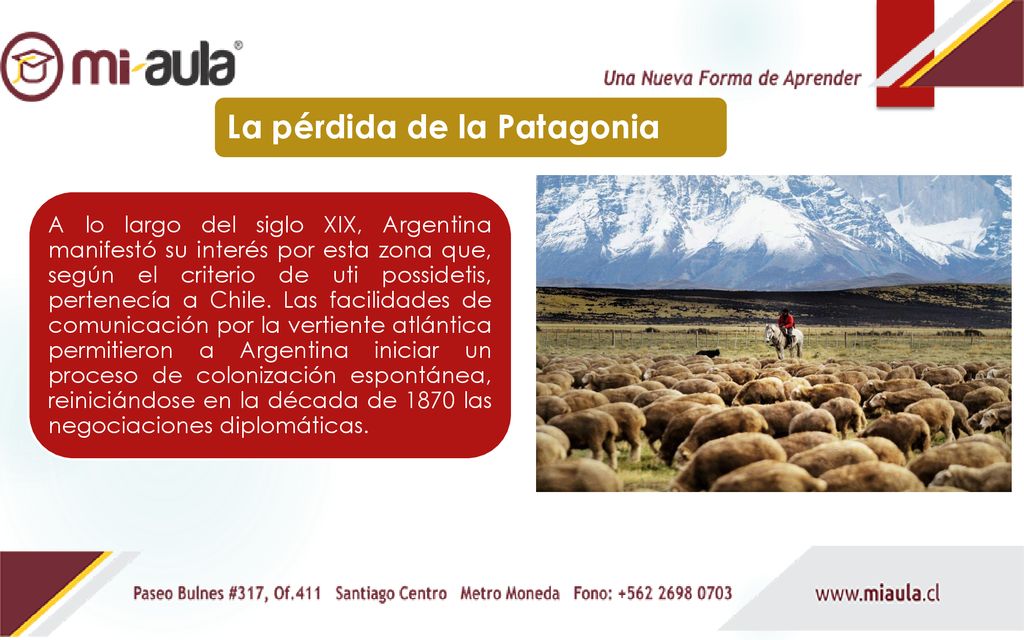 La pérdida de la Patagonia