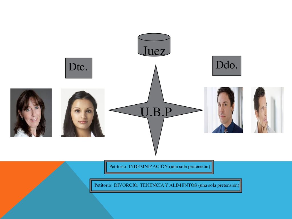 Juez U.B.P Ddo. Dte. Petitorio: INDEMNIZACIÓN (una sola pretensión)