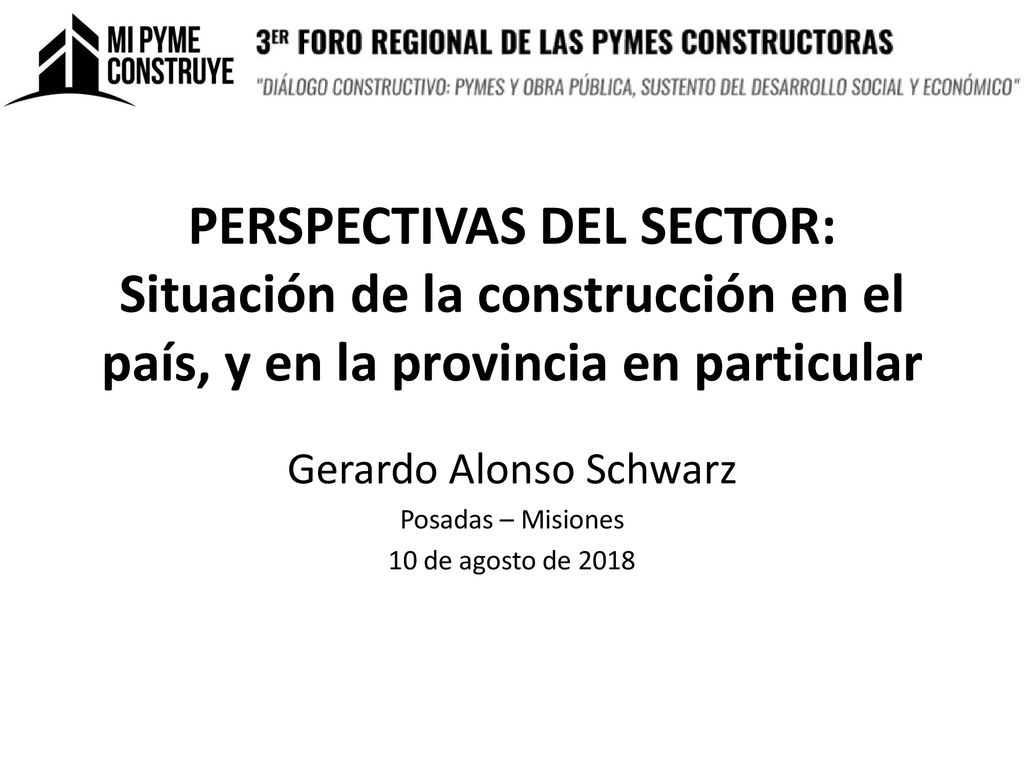 Gerardo Alonso Schwarz Posadas – Misiones 10 de agosto de 2018