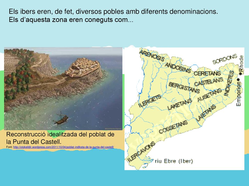 Els ibers eren, de fet, diversos pobles amb diferents denominacions.